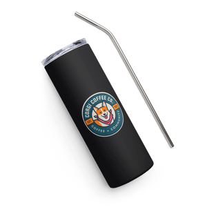 Corgi Coffee Co. Logo Black Tumbler